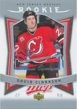 2007-08 MVP - DAVID CLARKSON #320 ROOKIE