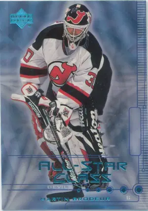 1999-00 UPPER DECK - MARTIN BRODEUR #AS19 ALL-STAR CLASS