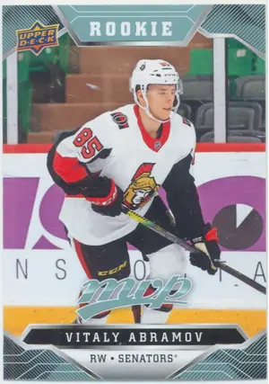 2019-20 MVP - VITALY ABRAMOV #245 ROOKIE
