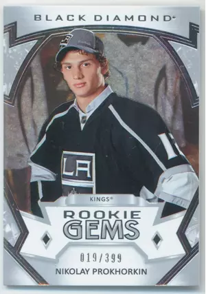 2019-20 Black Diamond - Nikolay Prokhorkin Rookie Gems #RG-NP 19/399
