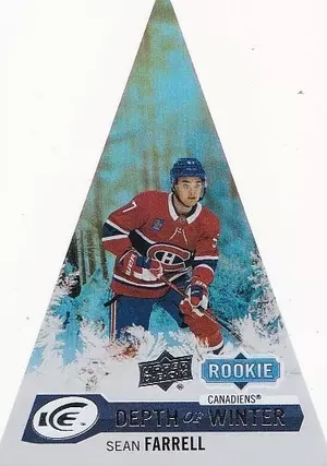 2023-24 Upper Deck Ice Depth of Winter DW-57 Sean Farrell