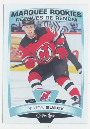2019-20 O-PEE-CHEE - NIKITA GUSEV #635 MARQUEE ROOKIES