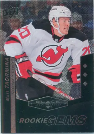 2010-11 BLACK DIAMOND - MATT TAORMINA #162 ROOKIE GEMS TRIPLE DIAMOND