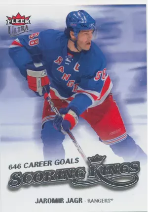 2008-09 FLEER ULTRA - JAROMIR JAGR #SK6 SCORING KINGS
