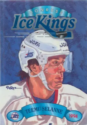 1993-94 DONRUSS - TEEMU SELANNE #10 ICE KINGS