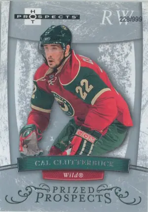 2007-08 HOT PROSPECTS - CAL CLUTTERBUCK #164 PRIZED PROSPECTS 229/999