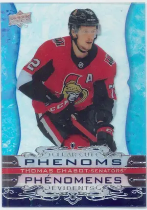 2020-21 TIM HORTONS - THOMAS CHABOT #CC-8 CLEAR CUT PHENOMS