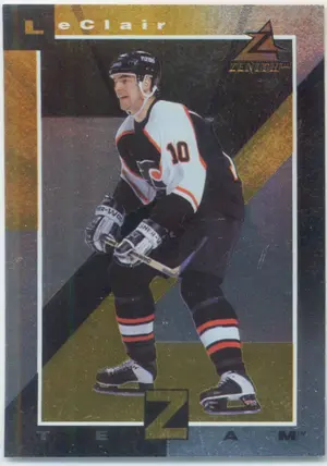 1997-98 ZENITH - JOHN LeCLAIR #7 Z TEAM GOLD