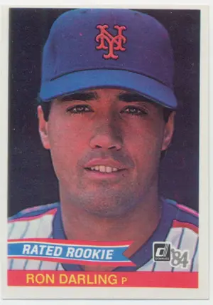 1984 Donruss - Ron Darling RC No # Error