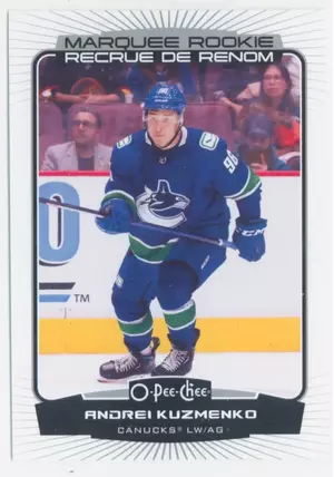 2022-23 O-Pee-Chee - Andrei Kuzmenko #579 Marquee Rookie