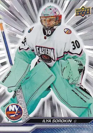 2023-24 Upper Deck Outburst Silver 687 Ilya Sorokin