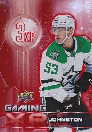 2024-25 Upper Deck Gaming XP GXP-6 Wyatt Johnston