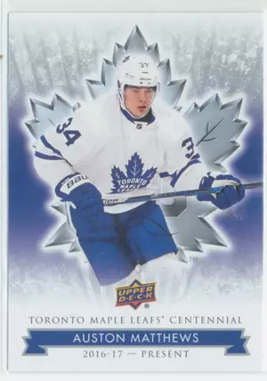 2017 TORONTO MAPLE LEAFS CENTENNIAL - AUSTON MATTHEWS #11
