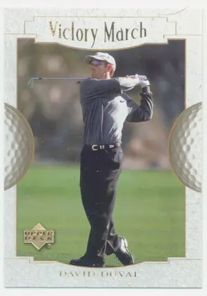 2001 Upper Deck - David Duval #165 Victory March