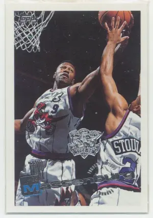 1995-96 Topps Kellogg's Toronto Raptors - Tony Massenburg #4 (Sealed)