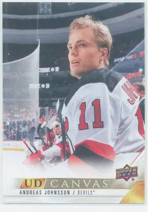 2022-23 UPPER DECK - ANDREAS JOHNSSON #C50 UD CANVAS