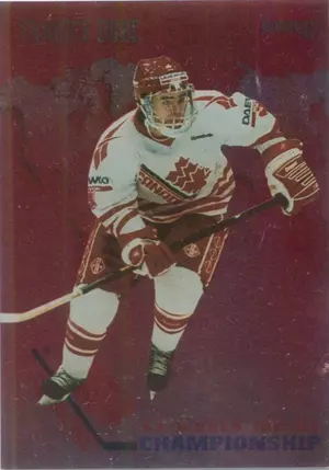 1993-94 DONRUSS - YANNICK DUBE #CAN9 WORLD JUNIOR CHAMPIONSHIP