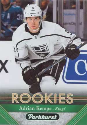 2017-18 PARKHURST - ADRIAN KEMPE #255 ROOKIE