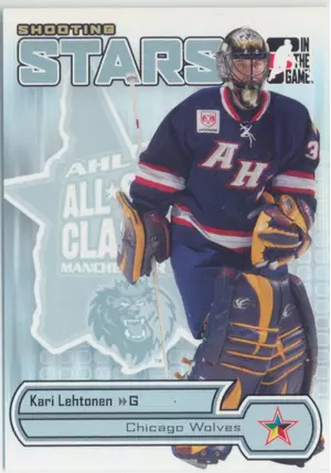 2005-06 HEROES AND PROSPECTS - KARI LEHTONEN #AS-07 SHOOTING STARS