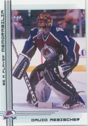 2000-01 BE A PLAYER MEMORABILIA - DAVID AEBISCHER #479 RC