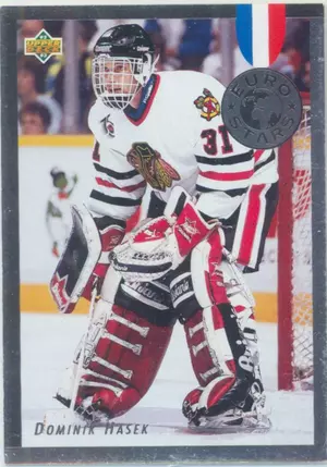 1992-93 UPPER DECK - DOMINIK HASEK #E3 EURO STARS