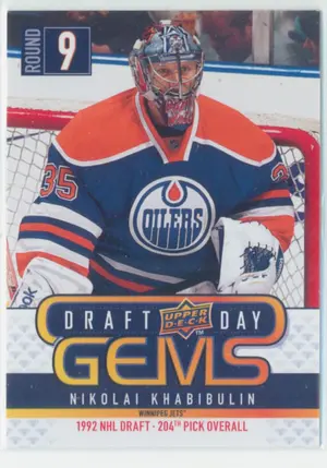 2009-10 UPPER DECK - NIKOLAI KHABIBULIN #GEM22 DRAFT DAY GEMS