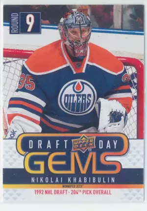 2009-10 UPPER DECK - NIKOLAI KHABIBULIN #GEM22 DRAFT DAY GEMS