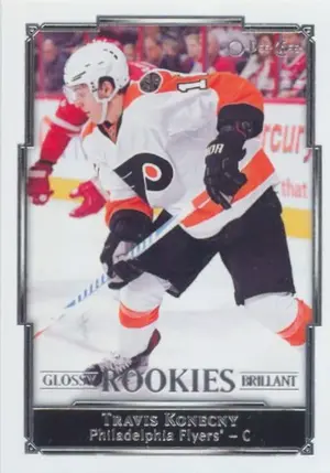 2016-17 UPPER DECK - TRAVIS KONECNY #R-8 OPC GLOSSY ROOKIES