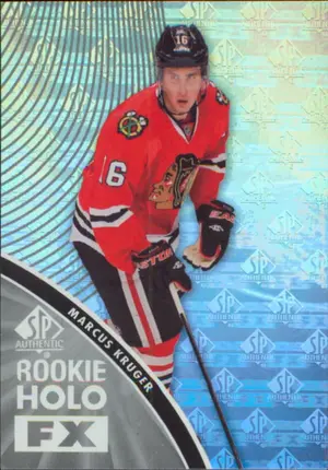 2011-12 SP AUTHENTIC - MARCUS KRUGER #RFX3 ROOKIE HOLO FX