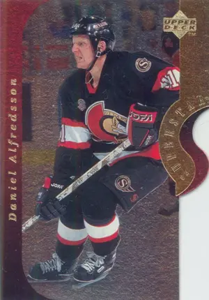 1996-97 UPPER DECK - DANIEL ALFREDSSON #SS18A SUPERSTAR SHOWDOWN