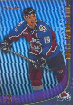 2000-01 O-PEE-CHEE - JOE SAKIC #1000PC-15 1000-POINT CLUB