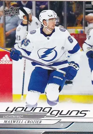 2024-25 Upper Deck (Young Guns) 218 Maxwell Crozier