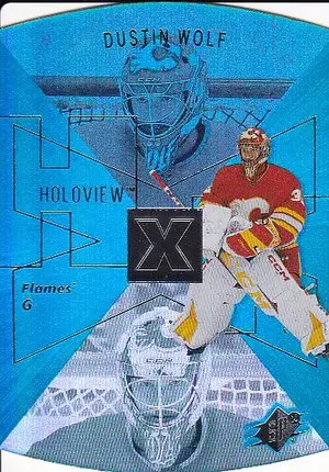 2023-24 Upper Deck 1997-98 SPx Holoview Retros SPX-30 Dustin Wolf