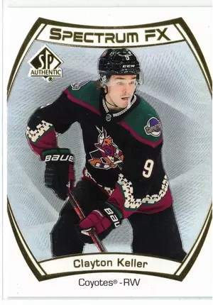 2021-22 SP Authentic Spectrum FX Clayton Keller
