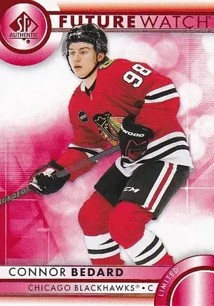 2023-24 SP Authentic Limited Red (Future Watch) 110 Connor Bedard