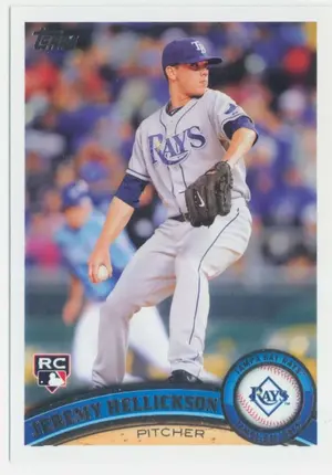2011 Topps - Jeremy Hellickson #165 RC