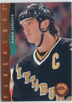 1993-94 PARKHURST - MARIO LEMIEUX #F10 FIRST OVERALL
