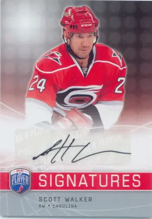2008-09 BE A PLAYER - SCOTT WALKER #S-SW SIGNATURES
