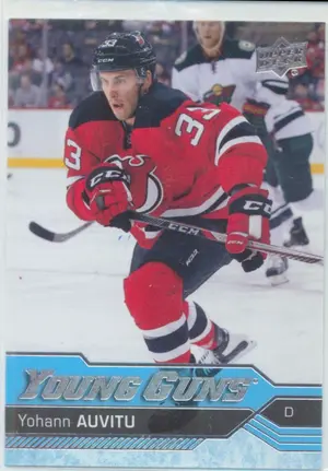 2016-17 UPPER DECK - YOHANN AUVITU #456 YOUNG GUNS
