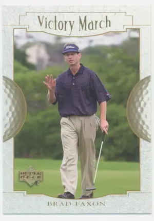 2001 Upper Deck - Brad Faxon #145 Victory March