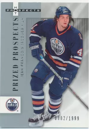 2005-06 HOT PROSPECTS - JEAN-FRANCOIS JACQUES #131 PRIZED PROSPECTS 2/1999
