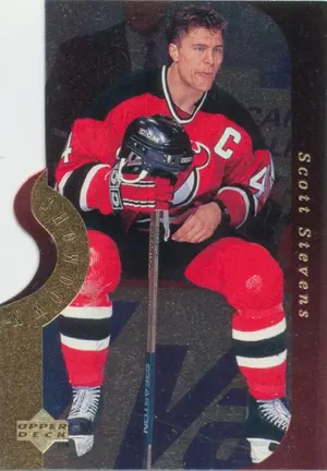 1996-97 UPPER DECK - SCOTT STEVENS #SS9B SUPERSTAR SHOWDOWN