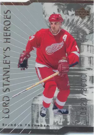 1998-99 UPPER DECK - BRENDAN SHANAHAN #LS4 LORD STANLEY'S HEROES QUANTUM 820/2000