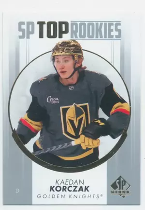 2022-23 SP AUTHENTIC - KAEDAN KORCZAK #TR-35 TOP ROOKIES