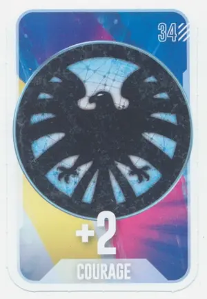 2024 Loblaws/Marvel: Go on a Mission in the Loblaw Universe - +2 Courage (S.H.I.E.L.D.) #34