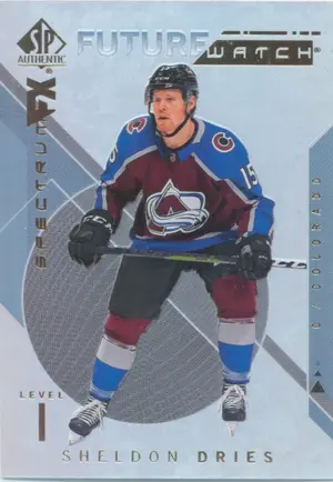 2018-19 SP AUTHENTIC - SHELDON DRIES #S-51 SPECTRUM FX