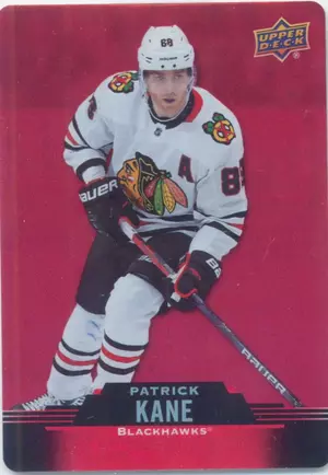 2020-21 TIM HORTONS - PATRICK KANE #DC-40 RED DIE CUTS