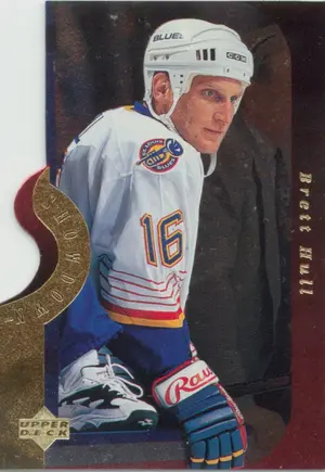 1996-97 UPPER DECK - BRETT HULL #SS15B SUPERSTAR SHOWDOWN