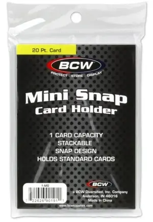 BCW Mini Snap Card Holder