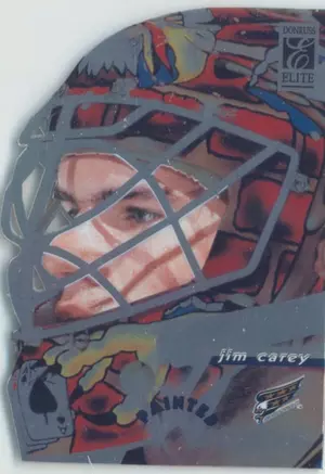 1996-97 DONRUSS ELITE - JIM CAREY #3 PAINTED WARRIORS 1672/2500